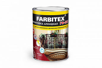 Грунт ГФ-021 FARBITEX серый (20 кг)