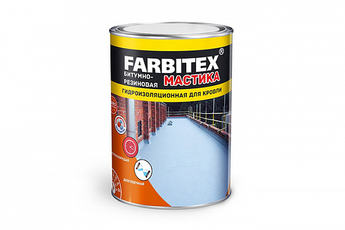 Мастика битумно-резиновая 17кг Farbitex
